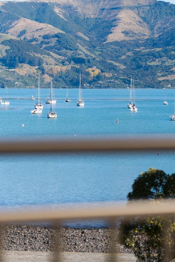 Bruce Waterfront Apartments Akaroa Exterior foto