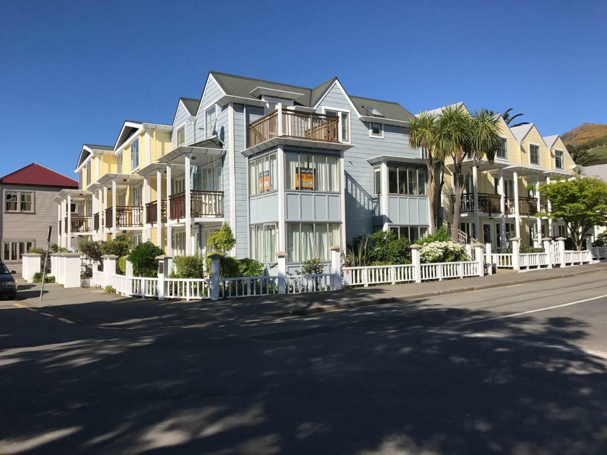 Bruce Waterfront Apartments Akaroa Exterior foto